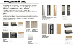 Прихожая Санти Антрацит в Верхнем Уфалее - verhnij-ufalej.mebel74.com | фото 4