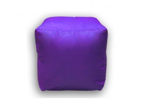 Пуф Куб мини фиолетовый в Верхнем Уфалее - verhnij-ufalej.mebel74.com | фото 1