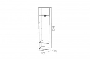 Шкаф для одежды Оливия НМ 014.71 Х правый в Верхнем Уфалее - verhnij-ufalej.mebel74.com | фото 3