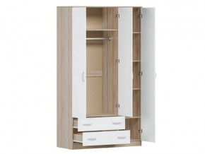 Шкаф Комфорт №10 1200 дуб сонома-белый в Верхнем Уфалее - verhnij-ufalej.mebel74.com | фото 2