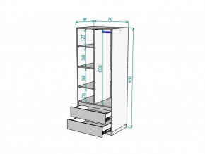 Шкаф Malta light H297 Белый в Верхнем Уфалее - verhnij-ufalej.mebel74.com | фото 2