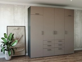 Шкаф распашной 2400А Мокко в Верхнем Уфалее - verhnij-ufalej.mebel74.com | фото