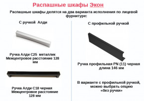 Шкаф с 3 ящиками со штангой Экон ЭШ1-РП-19-4-R-3я с зеркалом в Верхнем Уфалее - verhnij-ufalej.mebel74.com | фото 2