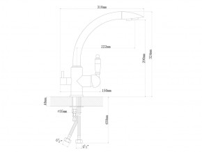 Смесители Florentina Шале бронза в Верхнем Уфалее - verhnij-ufalej.mebel74.com | фото 2