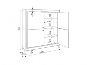 Спальня модульная Саванна в Верхнем Уфалее - verhnij-ufalej.mebel74.com | фото 3