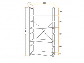 Стеллаж WS-01 в Верхнем Уфалее - verhnij-ufalej.mebel74.com | фото 3