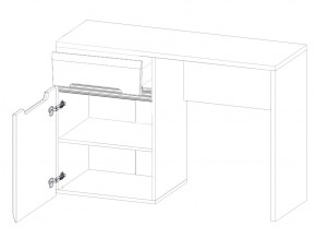 Стол туалетный S205-ТОL1D1S Ацтека белый в Верхнем Уфалее - verhnij-ufalej.mebel74.com | фото 2