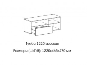 Тумба 1220 (высокая) в Верхнем Уфалее - verhnij-ufalej.mebel74.com | фото