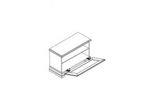 Тумба для обуви S320-SFK1B Кентаки каштан в Верхнем Уфалее - verhnij-ufalej.mebel74.com | фото 2