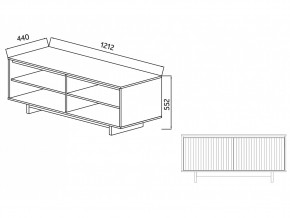 Тумба для ТВА Moderno-1200 Ф5 в Верхнем Уфалее - verhnij-ufalej.mebel74.com | фото 4