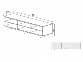 Тумба для ТВА Moderno-1800 Ф4 в Верхнем Уфалее - verhnij-ufalej.mebel74.com | фото 4