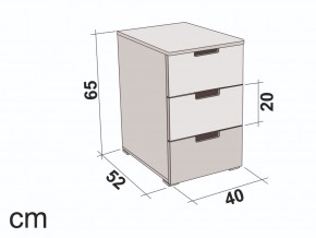 Тумба Svogen бежево-белый в Верхнем Уфалее - verhnij-ufalej.mebel74.com | фото 2